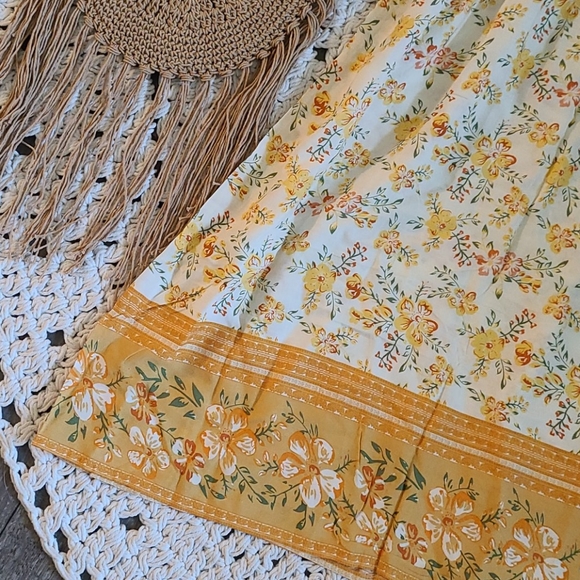 NEW SUMMER BO HO MULTI XS  MAXI DRESS LOMG SLEEVES - Picture 11 of 16